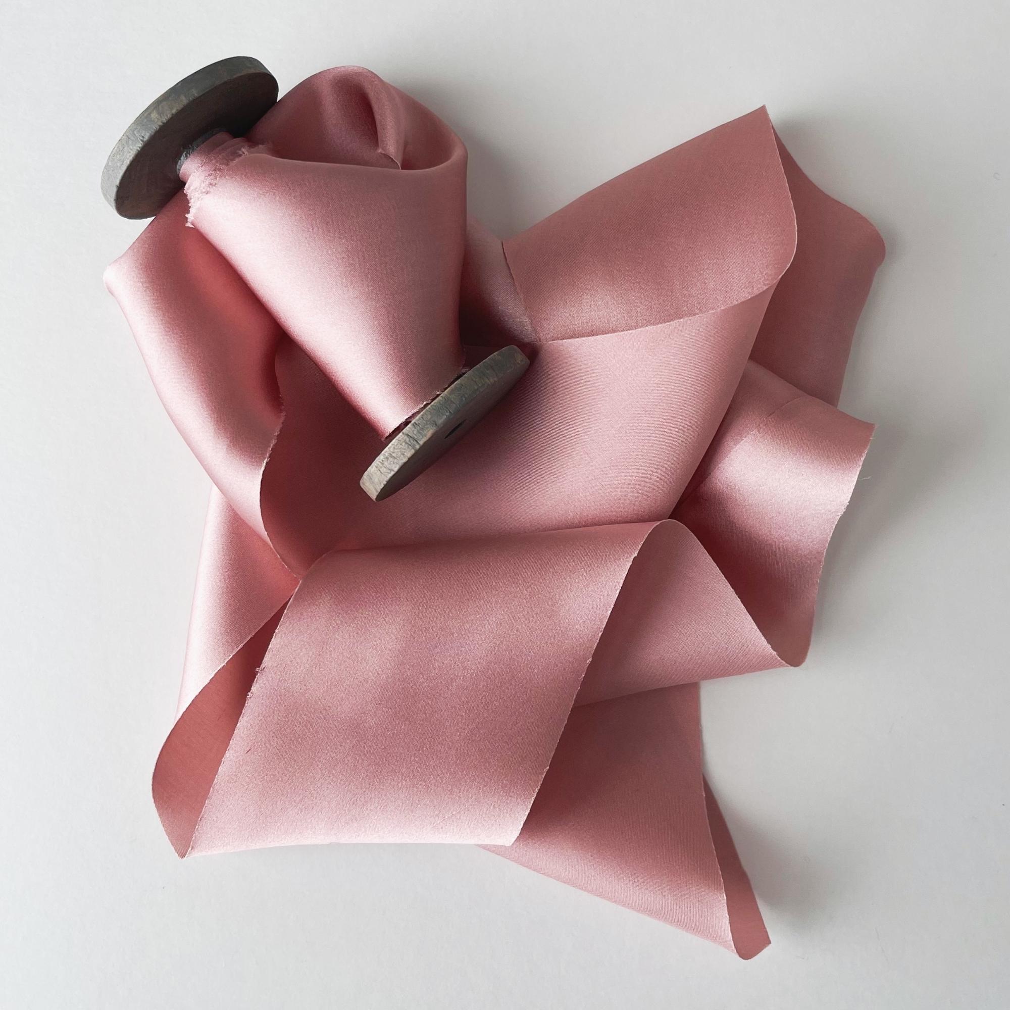 Desert Rose - Dual Texture Silk Ribbon – HoneySilks & CO