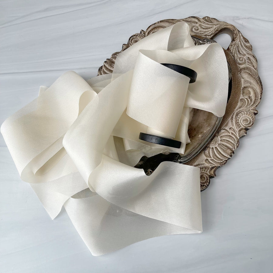 Heirloom Collection - Ivory Silk Ribbon