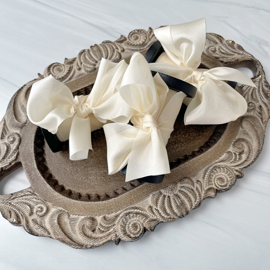 Heirloom Collection - Ivory Silk Ribbon