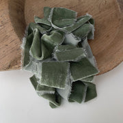 Dusted Sage Silk Velvet